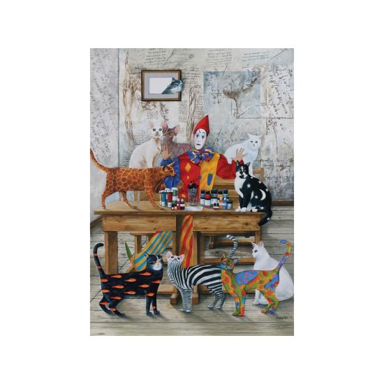 Puzzle Art Puzzle „Meine Welt voller Farben“ mit 1500 Teilen