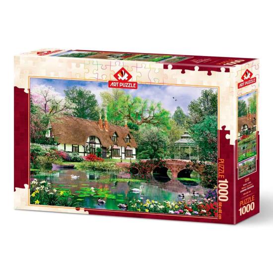 Puzzle Art Puzzle Seerosen 1000 Teile
