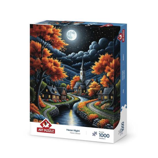 Puzzle Art Puzzle Hazan-Nacht 1000 Teile