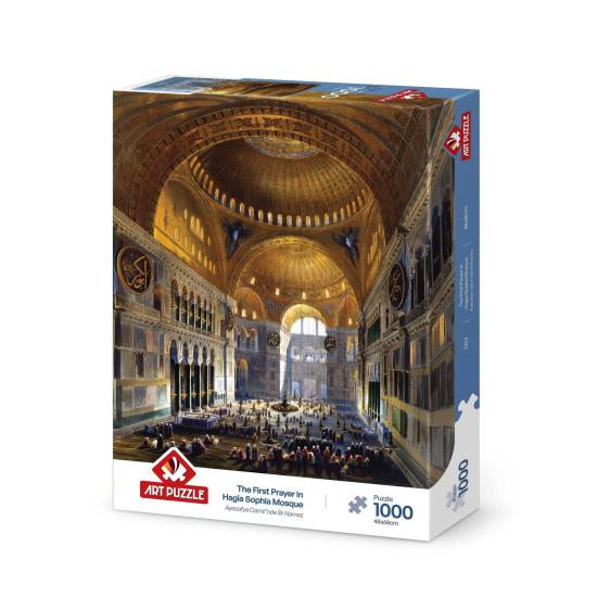 Puzzle Art Puzzle Gebet in der Hagia Sophia Moschee von 1000