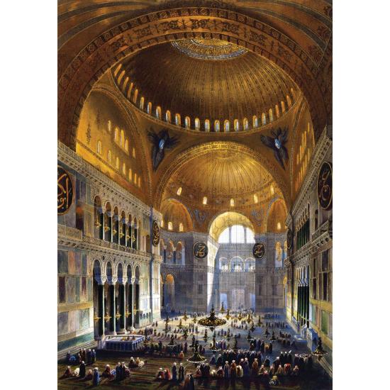 Puzzle Art Puzzle Gebet in der Hagia Sophia Moschee von 1000