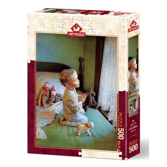 Puzzle Art Gebetspuzzle für Kinder mit 500 Teilen