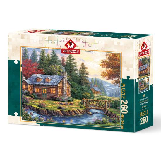 Puzzle Art Puzzle Herbst in den Hügeln 260 Teile