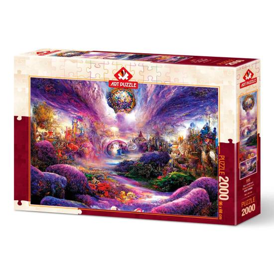 Puzzle Art Episches Landschaftspuzzle mit 2000 Teilen