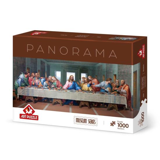 Puzzle Art Puzzle Panorama Das letzte Abendmahl mit 1000 Teilen