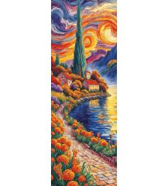 Puzzle Art Puzzle Panorama In Richtung Der Zypresse 1000 Teilen