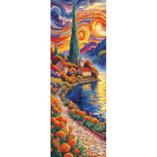 Puzzle Art Puzzle Panorama In Richtung Der Zypresse 1000 Teilen