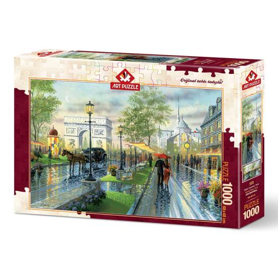 Puzzle Art Puzzle Frühlingsspaziergang durch Paris 1000 Teile