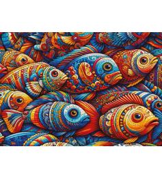 Puzzle Art Puzzle Mosaikfisch 1000 Teile
