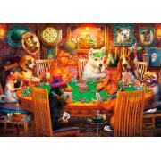 Puzzle Art Puzzle Hunde Spielkarten 500 Teile