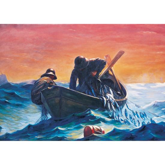 Puzzle Art Puzzle Netzfischer 1000 Teile