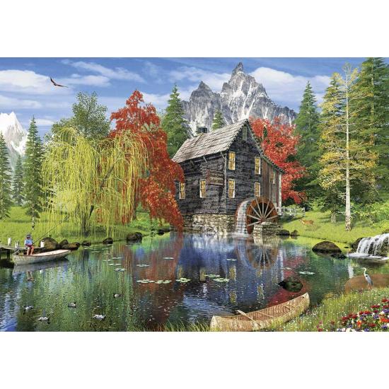 Puzzle Art Puzzle Angeln in der Mühle 1500 Teile