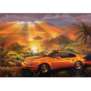 Puzzle Art Puzzle Gelber Porsche 1500 Teile