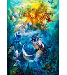 Puzzle Art Puzzle Prinzessinnen von Tag und Nacht mit 1000 Teile