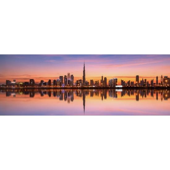 Puzzle Art Puzzle Panorama Skyline von Dubai mit 1000