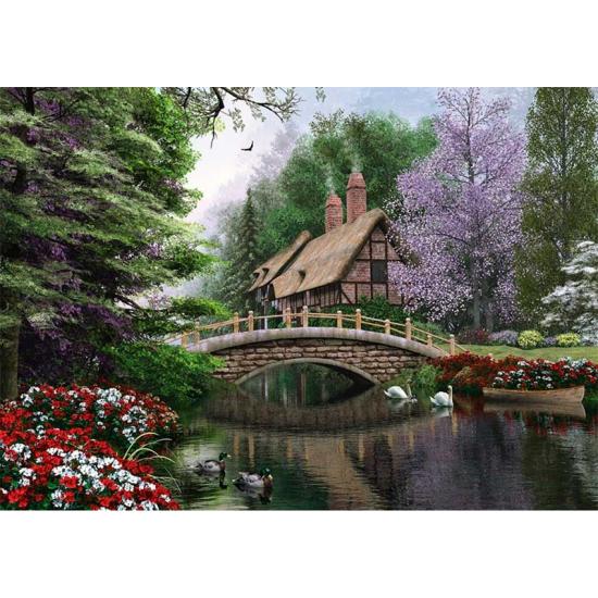 Puzzle Art Puzzle Steinbrücke 1500 Teile