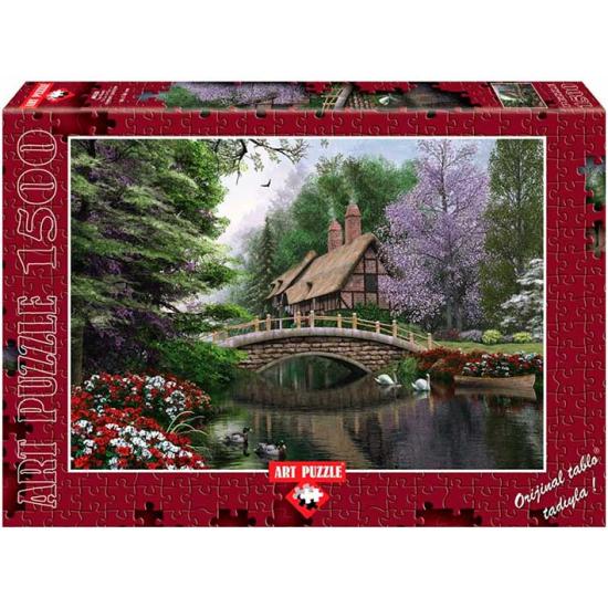 Puzzle Art Puzzle Steinbrücke 1500 Teile