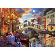 Puzzle Art Puzzle Rialtobrücke, Venedig mit 1500 Teilen