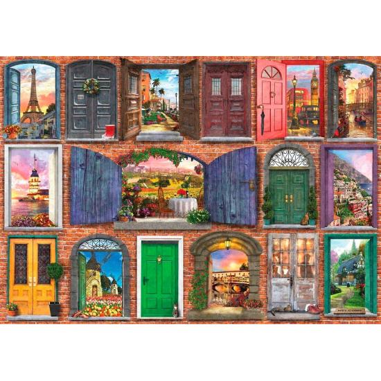 Puzzle Art Puzzle Türen Europas 1000 Teile Puzzle Art Puzzle Türen Europas 1000 Teile