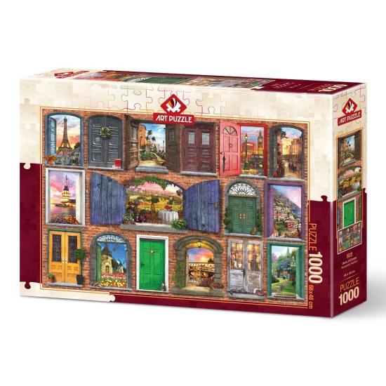 Puzzle Art Puzzle Türen Europas 1000 Teile Puzzle Art Puzzle Türen Europas 1000 Teile