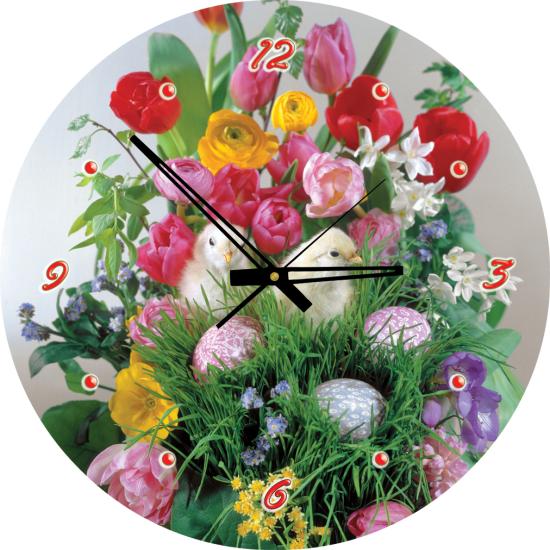 Puzzle Art Puzzle 570 Teile Blumenuhr-Puzzle