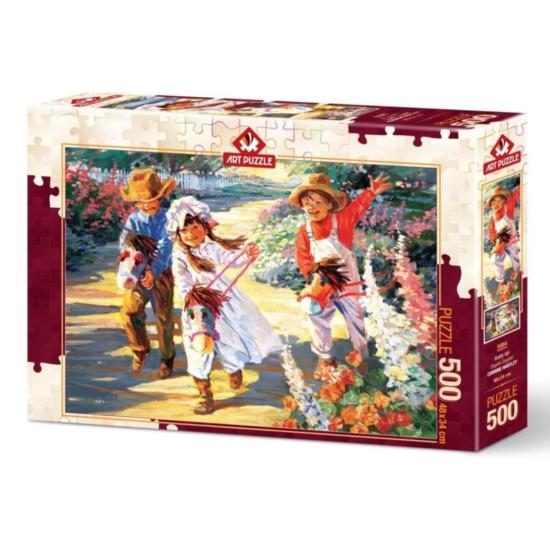 Puzzle Art Puzzle Wie schwindelig! von 500 Stück