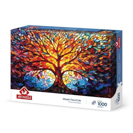 Puzzle Art Puzzle Mosaik-Lebensbaum 1000 Teile