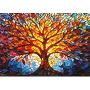 Puzzle Art Puzzle Mosaik-Lebensbaum 1000 Teile
