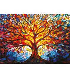 Puzzle Art Puzzle Mosaik-Lebensbaum 1000 Teile