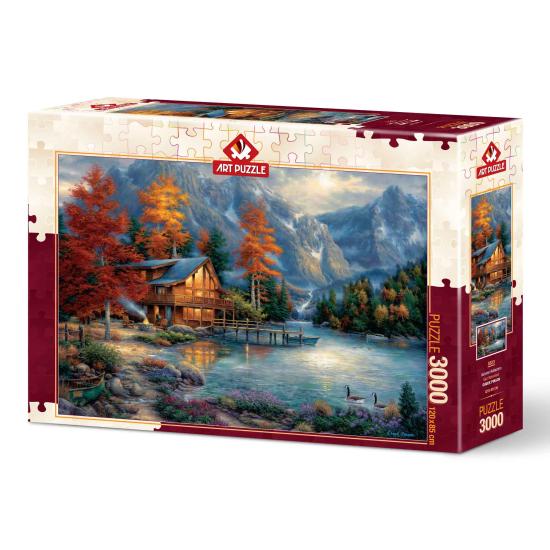 Puzzle Art Puzzle Herbstreflexion 3000 Teile