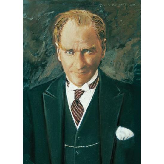 Puzzle Art Puzzle Porträt von Mustafa Kemal Atatürk 1000 Teile