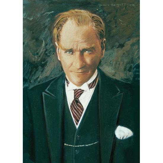 Puzzle Art Puzzle Porträt von Mustafa Kemal Atatürk 500 Teile