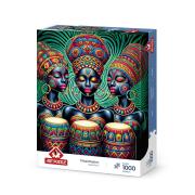 Puzzle Art Puzzle Stammesrhythmus 1000 Teile
