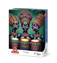 Puzzle Art Puzzle Stammesrhythmus 1000 Teile