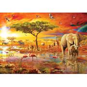 Puzzle Art Puzzle Safari durch Afrika mit 3000 Teilen