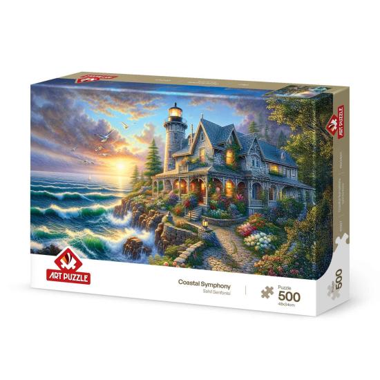 Puzzle Art Puzzle Küstensymphonie 500 Teile
