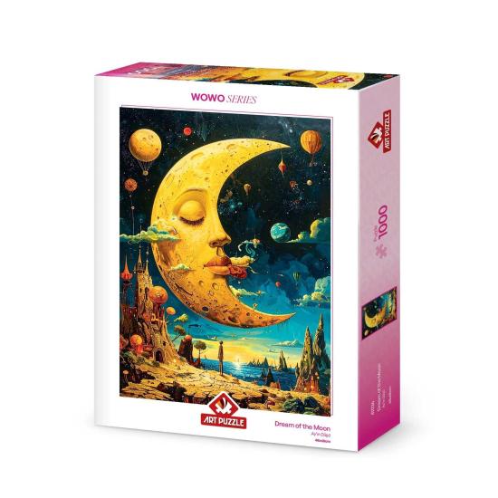 Puzzle Art Puzzle Traum Vom Mond 1000 Teile