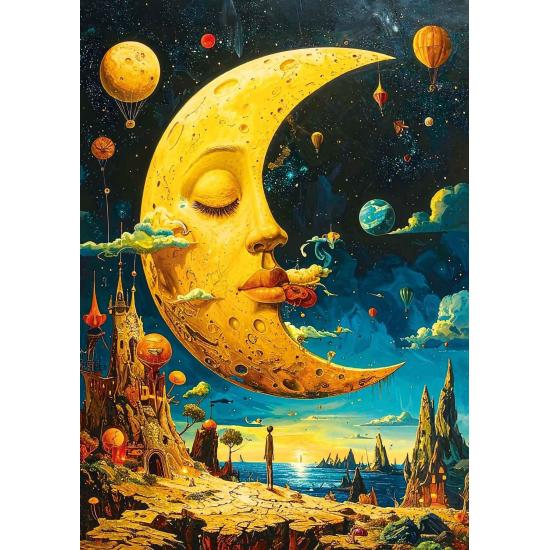 Puzzle Art Puzzle Traum Vom Mond 1000 Teile