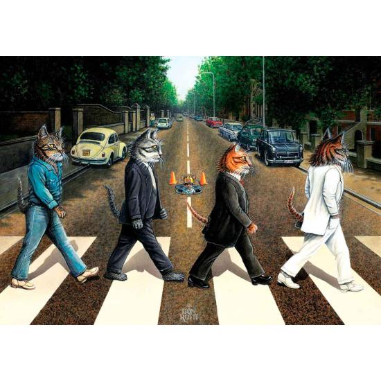 Puzzle Art Puzzle Tabby Road 1000 Teile