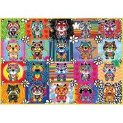 Puzzle Art Puzzle Tantan und Momo 500 Teile