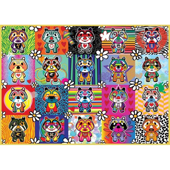 Puzzle Art Puzzle Tantan und Momo 500 Teile Puzzle Art Puzzle Tantan und Momo 500 Teile