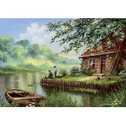 Puzzle Art Fishing Afternoon Puzzle 500 Teile