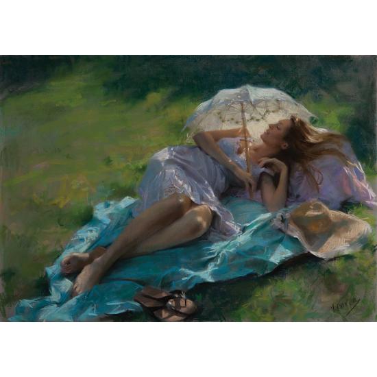 Puzzle Art Entspannendes Nachmittagspuzzle 1000 Teile