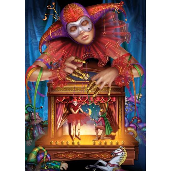 Puzzle Art Maskierter Puppenspieler Puzzle 500 Teile