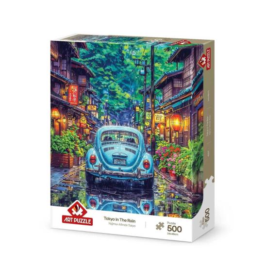 Puzzle Art Puzzle Tokio Im Regen 500 Teile