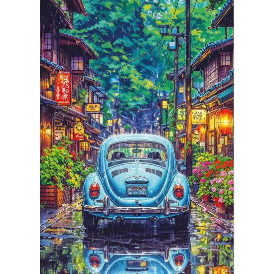 Puzzle Art Puzzle Tokio Im Regen 500 Teile