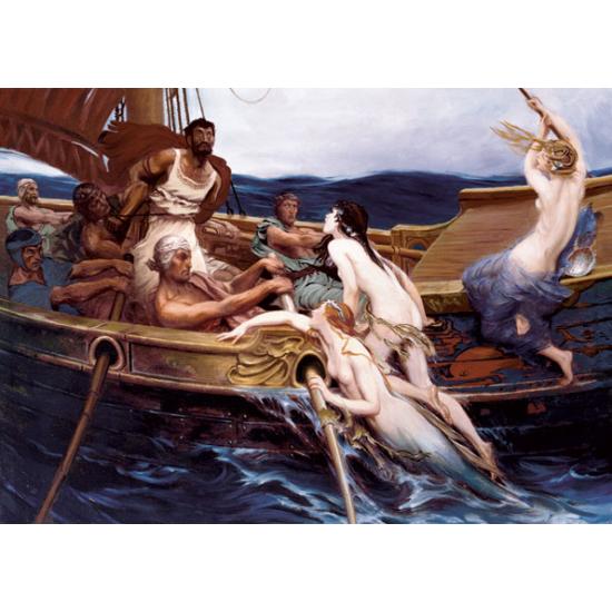 Puzzle Art Puzzle Odysseus und die Sirenen mit 2000 Teilen