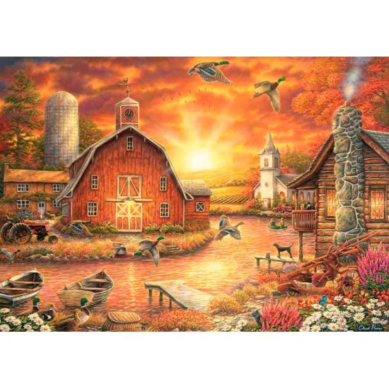 Puzzle Art Puzzle Ein neuer Tag mit 3000 Teilen