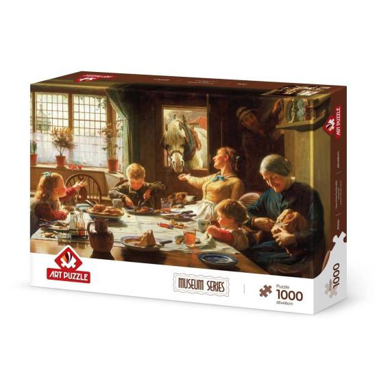 Puzzle Art Puzzle Einer Aus Der Familie 1000 Teile