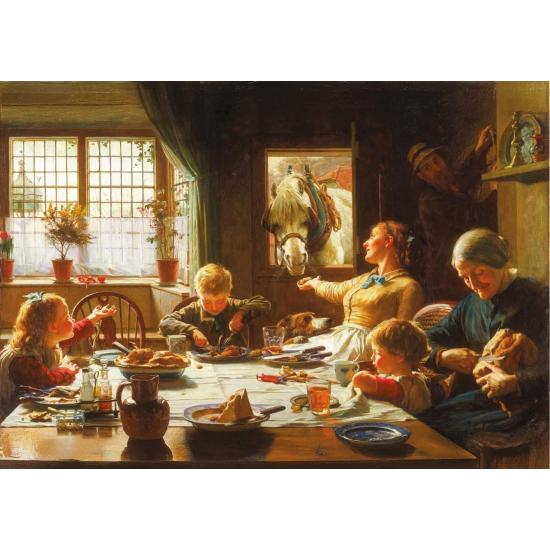 Puzzle Art Puzzle Einer Aus Der Familie 1000 Teile